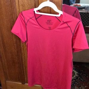 Patagonia lightweight shirt in bright pink